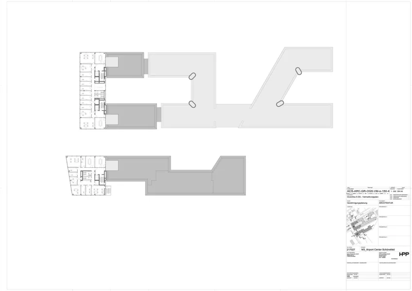 Grundriss 5.OG - Vermarktungsplan