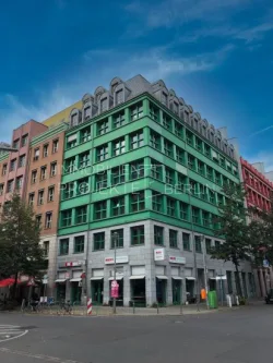 Außenansicht Quartier Schützenstraße - Büro/Praxis mieten in Berlin - Büroflächen mieten in Berlin-Mitte - Quartier Schützenstraße in der Zimmerstraße 67-69 #OfficeSpace