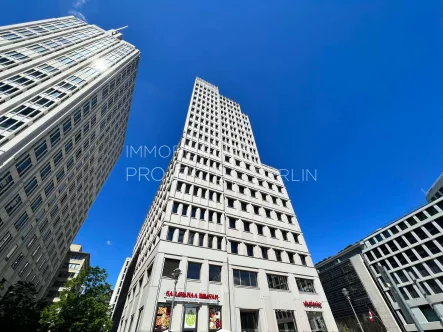 Außenansicht Potsdamer Platz 5 - Büro/Praxis mieten in Berlin - Büro mieten am Potsdamer Platz 5 im P5 in Berlin-Mitte #Bürohaus #PotsdamerPlatz #OfficeSpace #P5