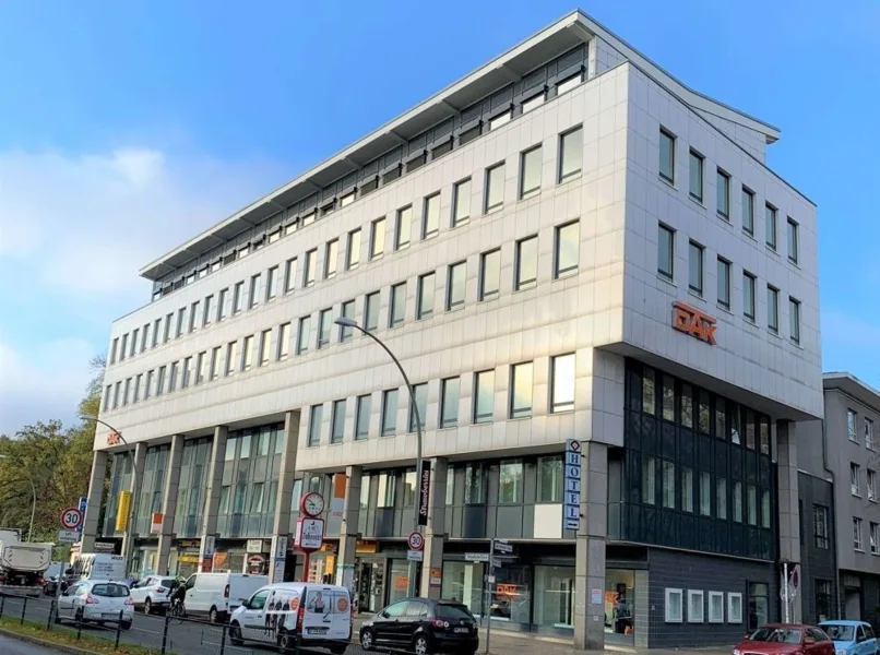 Außenansicht Tempelhofer Damm 158/160 - Büro/Praxis mieten in Berlin - Büro am Tempelhofer Damm 158/160 mieten - Büroflächen mieten direkt in Berlin #TempelhofBüro #Office