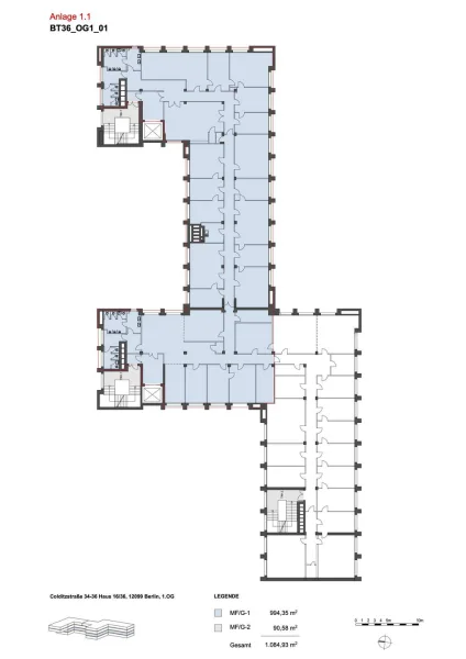 Grundriss 1.OG Haus 36