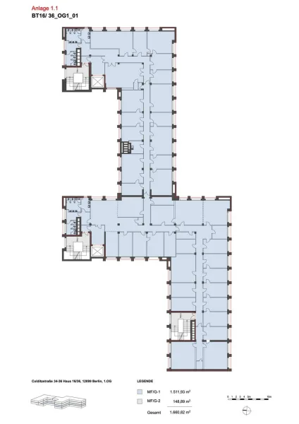 Grundriss 1.OG Haus 16 + 36