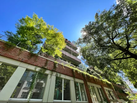 Außenansicht Johannisberger Straße 74 - Büro/Praxis mieten in Berlin - Green Office am Heidelberger Platz in Wilmersdorf mieten - Büroetage Johannisberger Straße 74 #Büro