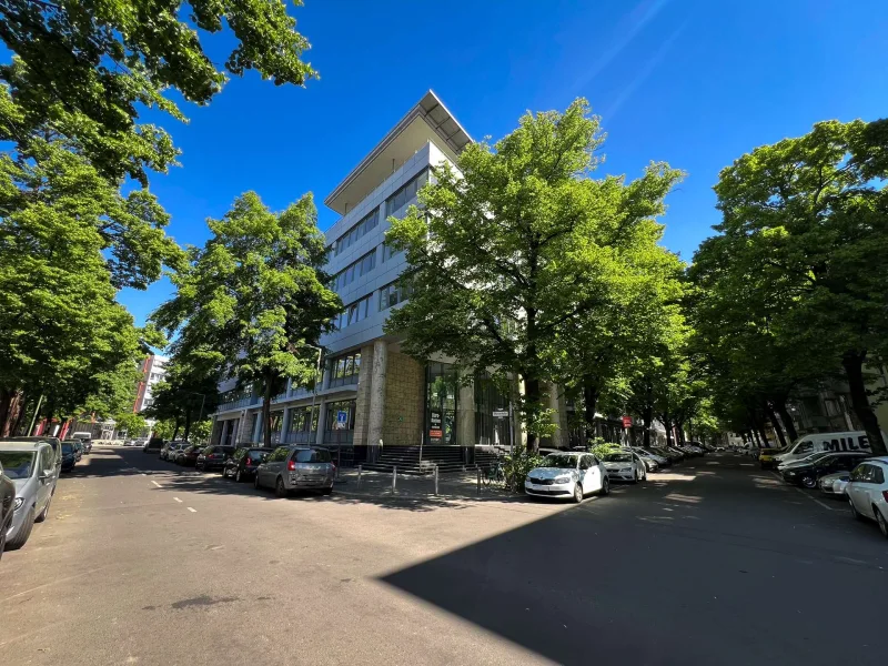 Außenansicht  Hallerstraße 3-6 - Büro/Praxis mieten in Berlin - Büroflächen in der Hallerstraße 3-6 mieten in Charlottenburg #Bürohaus #Büroetage #OfficeSpace #Büro