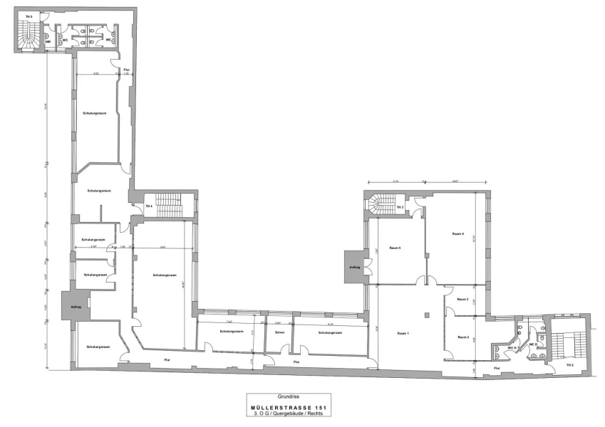 Grundriss - Beispiel 3.OG