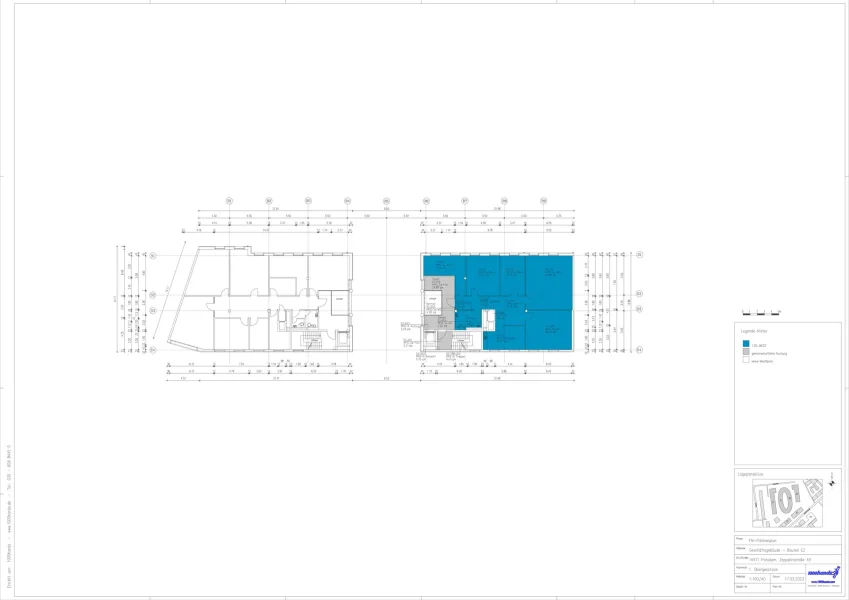 Grundriss 1.OG - Bauteil E2