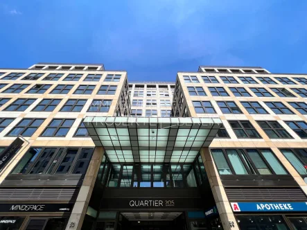 Außenansicht Friedrichstraße 67-70 - Büro/Praxis mieten in Berlin - Quartier 205 - Büro mieten in Berlin-Mitte direkt in der Friedrichstraße #BüroinMitte #Quartier205