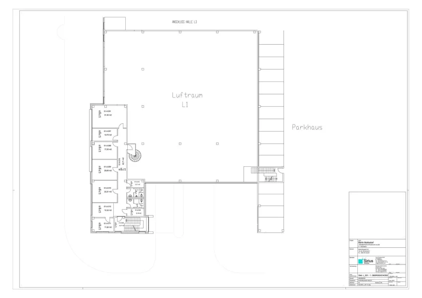 Grundriss 1.OG - 181,11 qm