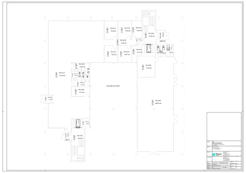 Grundriss EG - 499,91 qm