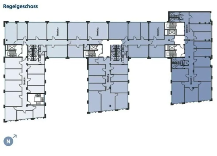 Grundriss Regelgeschoss