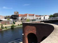 Blick auf den Tempelhofer Hafen