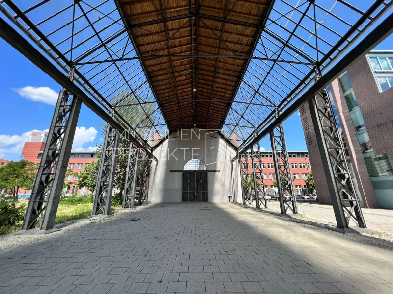 Denkmalgeschützte Industriehalle