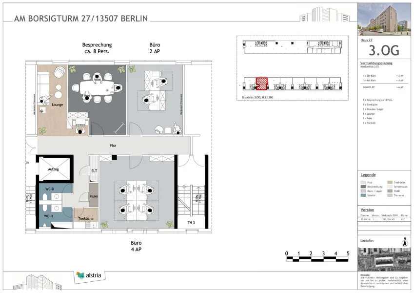 Grundriss 3.OG - Haus 27