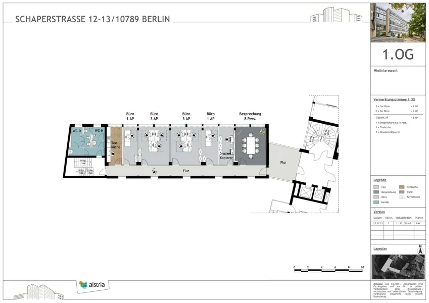 Grundriss 1.OG - 230qm