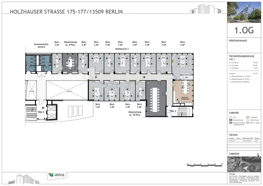 Grundriss 1.OG - Variante 2