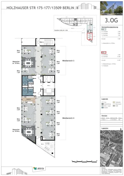 Grundriss 3.OG - 512qm