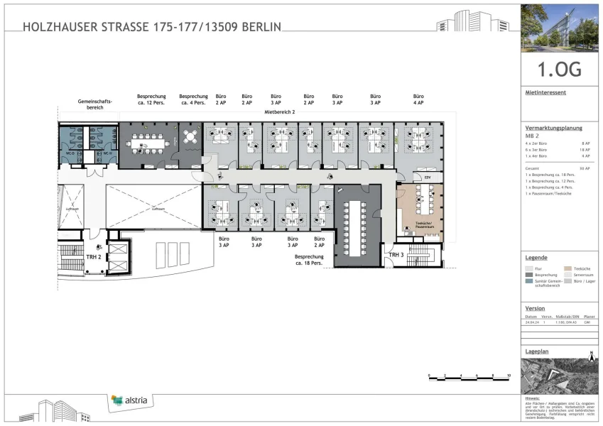 Grundriss 1.OG - Variante 1