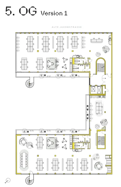 Grundriss 5.OG - Version 1