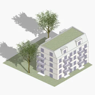 Mögliche Visualisierung - Wohnung kaufen in Berlin - Exklusives Wohnen im Grünen: Moderne 4-Zimmer-Neubauwohnung in Berlin-Treptow-Köpenick