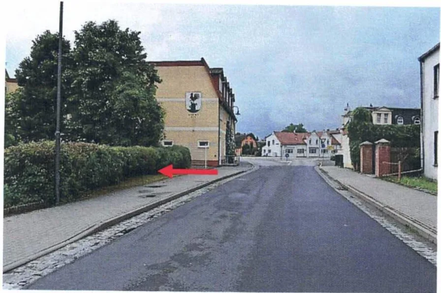 Blick in die Straße 