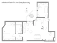 Grundriss Alternative Idee