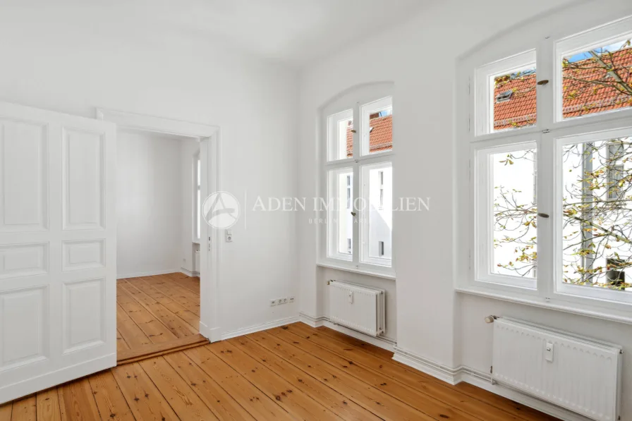 Schlafzimmer - Wohnung kaufen in Berlin - #Bezugsfrei und Lichtdurchflutet# 2-ZI-Whg nahe Ku'Damm mit Balkon.
