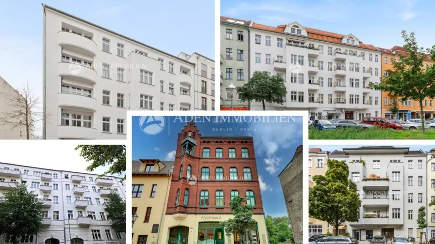 Titel_ - Grundstück kaufen in Berlin - Portfolio: 5 Dachrohlinge + Baugenehmigung in Charlottenburg, Wedding, 2x Friedrichshain + Köpenick!