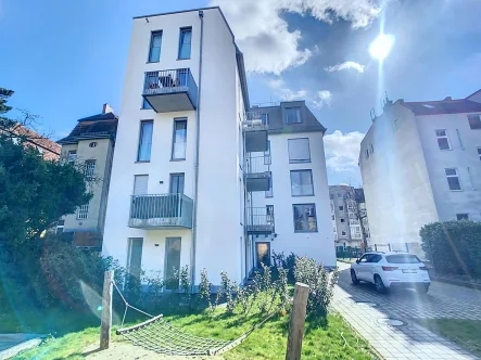 Fassade - Wohnung mieten in Berlin / Rosenthal - Moderne Erdgeschosswohnung mit großzügiger Terrasse