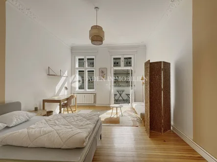 Zimmer 1 - Wohnung kaufen in Berlin - sehr schön renoviert Altbauwohnung