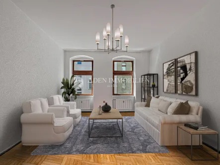 Home Staging - Wohnung kaufen in Berlin - •••  BEZUGSFREIE 3-Zi.-Altbauwohnung, für kreative Köpfe / Handwerker  in der City West! •••