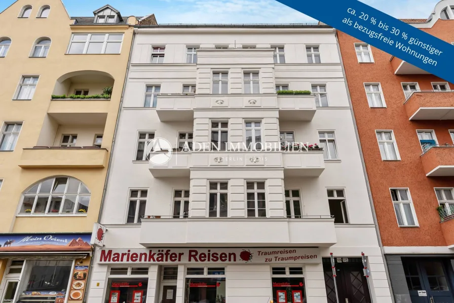 Template Banderole Kapitalanlage (1) - Wohnung kaufen in Berlin - VERMIETET! PROVISIONSFREI! Hervorragende 3-Zimmer-Wohnung im Vorderhaus – Toplage in Wilmersdorf!