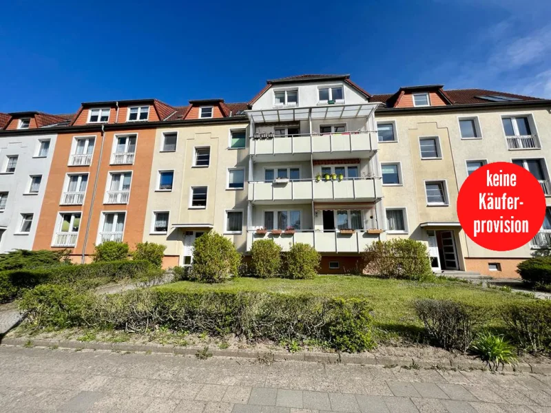 2-Raum Eigentumswohnung - Wohnung kaufen in Neubrandenburg - HORN IMMOBILIEN++ Neubrandenburg, 2-Raum Eigentumswohnung im Dachgeschoss -vermietet-