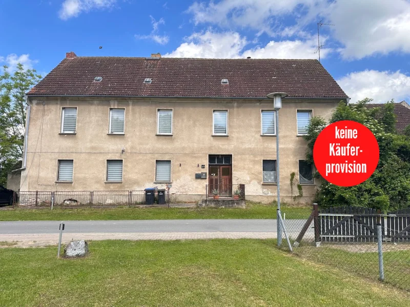 Ein Haus in Radewitz bei Penkun - Haus kaufen in Penkun - HORN IMMOBILIEN ++ RESERVIERT! großes Haus mit großem Grundstück bei Penkun