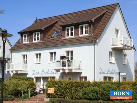 Hausansicht - Haus kaufen in Rechlin - HORN IMMOBILIEN ++ Rechlin an der Müritz Mehrfamilienhaus voll vermietet