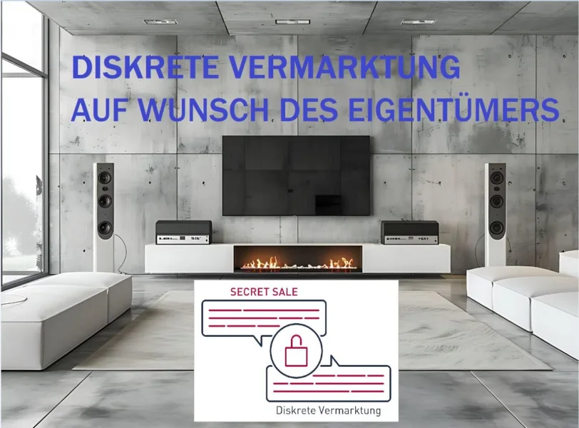 Diskret  - Wohnung kaufen in Berlin - Luxuriöses Apartment im stilvollem Architektur Highlight