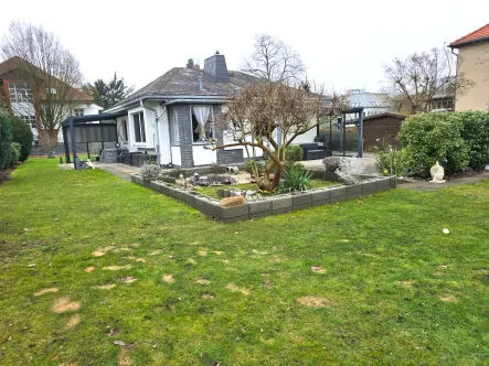 Garten - Grundstück kaufen in Berlin - Großzügiges Grundstück mit Bungalowim Herzen von Steglitz/  Zehlendorf