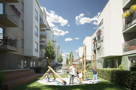 Visuelle Hausansicht - Wohnung kaufen in Berlin - Zukunftsweisendes und fertiggestelltes Neubauprojekt