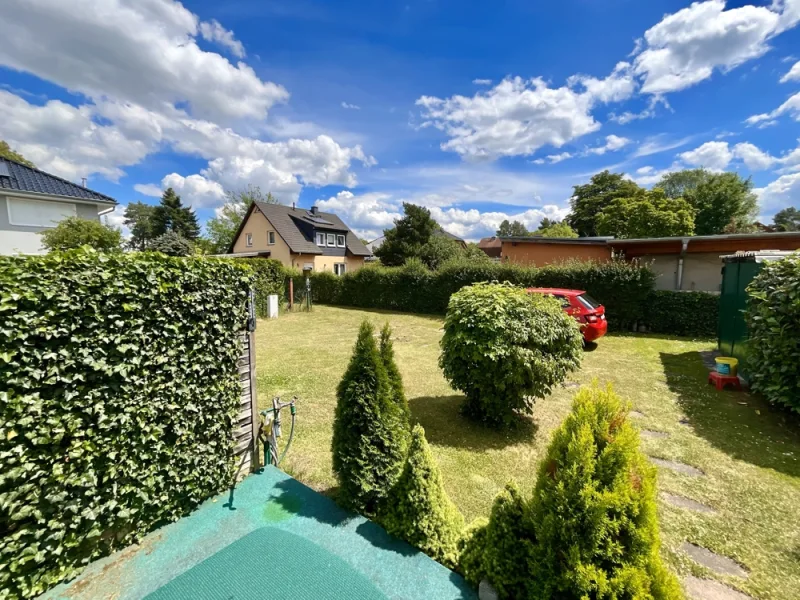 Blick von der Terrasse