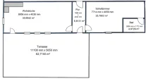 Grundriss, keine Gewähr, Fehler und Irrtümer vorbehalten