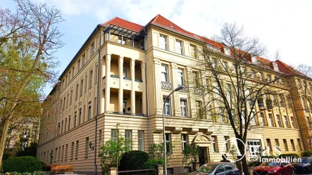 Hausansicht - Wohnung mieten in Berlin / Grunewald - hochwertige 3,5-Zimmer-Wohnung mit Sonnen-Loggia in Berlin-Grunewald für 5 Jahre zu vermieten