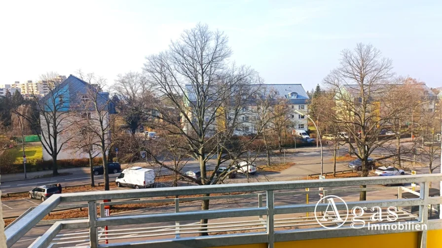 Ausblick Balkon