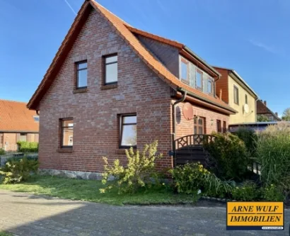 Seitenansicht - Haus kaufen in Wittenburg / Lehsen - Doppelhaushälftein Wittenburg/ OT Lehsen