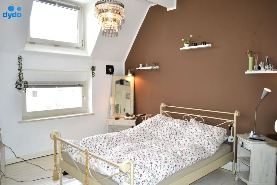 Schlafzimmer (Referenz) - Wohnung kaufen in Berlin - Hübsche 4-Zimmerwohnung in Mehrfamilienhaus Siedlung derzeit vermietet