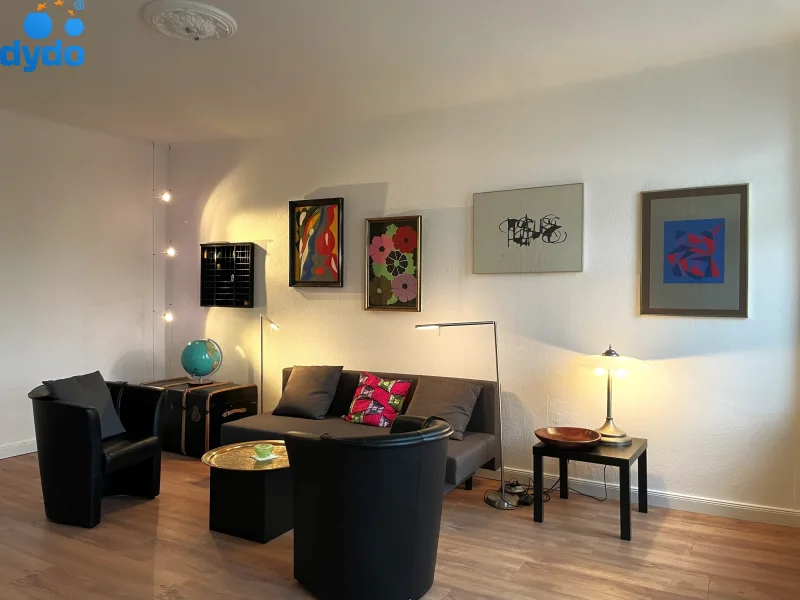 Wohzimmer - Wohnung mieten in Berlin - Wunderschöne, vollmöblierte Wohnung in Prenzlauer Berg