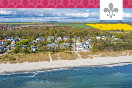 Titelbild - Wohnung kaufen in Breege - WOHNUNG AM OSTSEESTRAND AUF RÜGEN IN JULIUSRUH MIT SENSATIONELLEM MEERBLICK