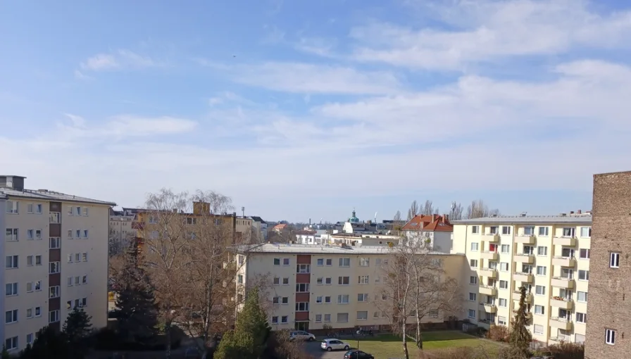 Blick vom West- Balkon