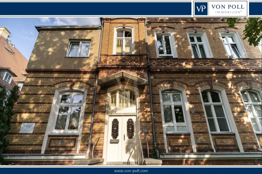 Hauseingang - Wohnung kaufen in Berlin - Charmantes Souterrain in der Villenkolonie Westend