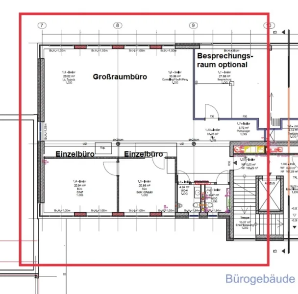 Grundriss Mietfläche