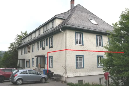 Außenansicht - Wohnung mieten in Todtmoos - Kleine 3 Zimmer-Wohnung im schön gelegenen Todtmoos/Schwarzwald