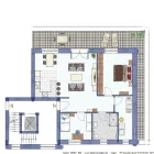 Wohnung 9 - Staffelgeschoss - Skizze - Visualisier